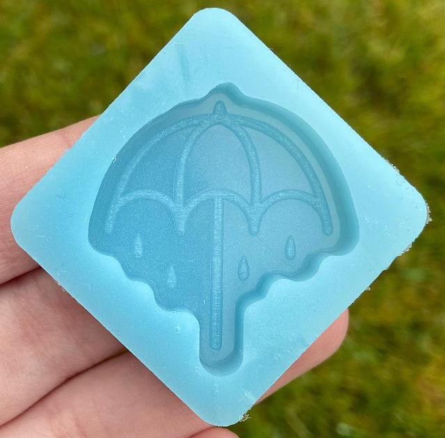 Bring Me The Horizon Inspired Umbrella Silicone Mould Keyring Mold Cartoon Kawaii Shiny Flexible Resin Soap Polymer Clay