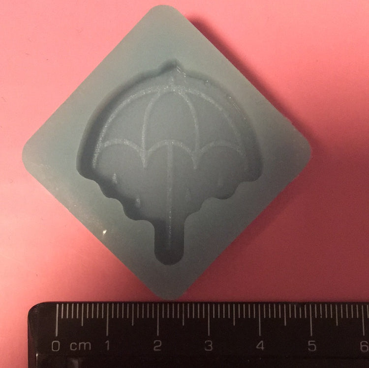 Bring Me The Horizon Inspired Umbrella Silicone Mould Keyring Mold Cartoon Kawaii Shiny Flexible Resin Soap Polymer Clay